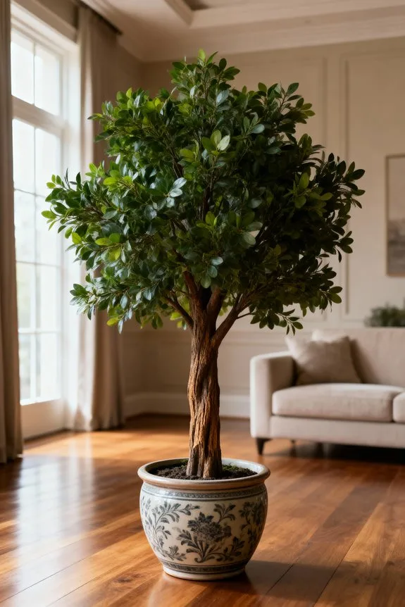 low maintenance indoor trees