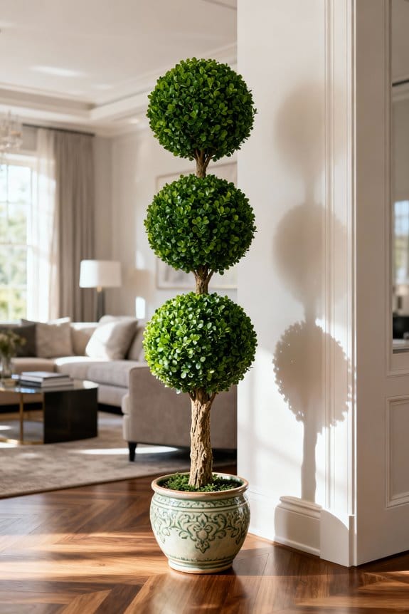 lush low maintenance faux decor