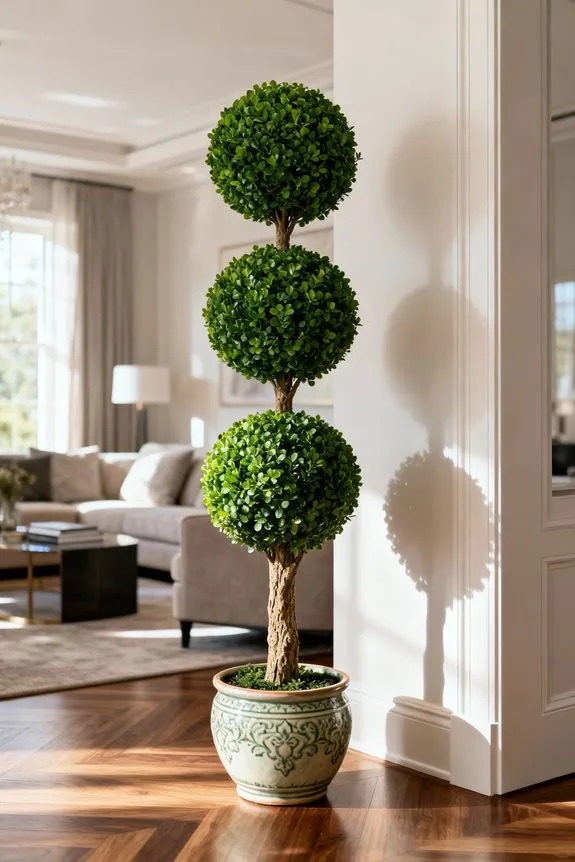 lush low maintenance faux decor