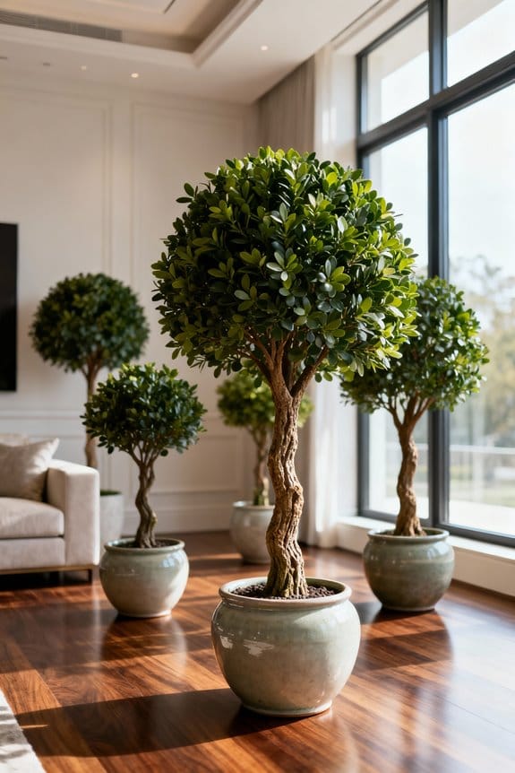 luxury artificial trees decoration