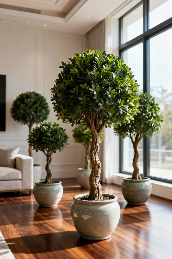 luxury artificial trees decoration