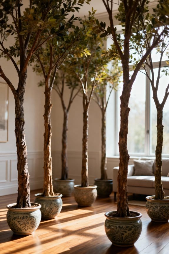 minimalist artificial tree selections