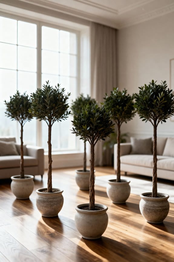 minimalist artificial trees collection