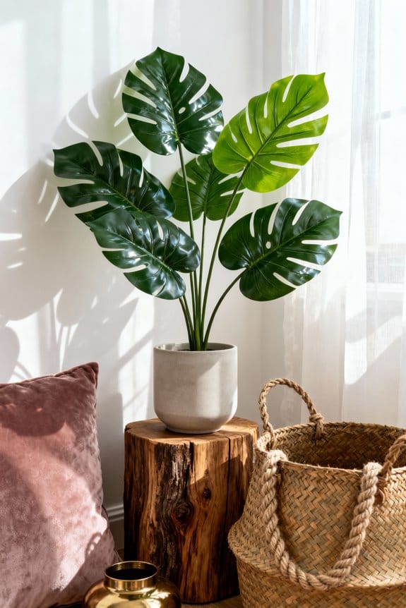mix textures for aesthetics
