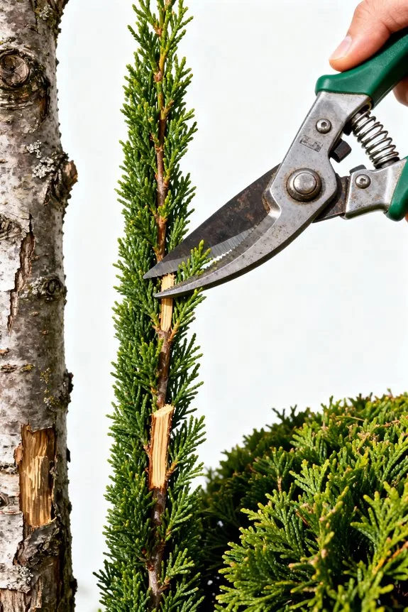 narrow trees require less maintenance