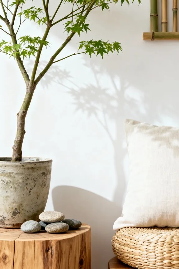 natural minimalist furnishings approach