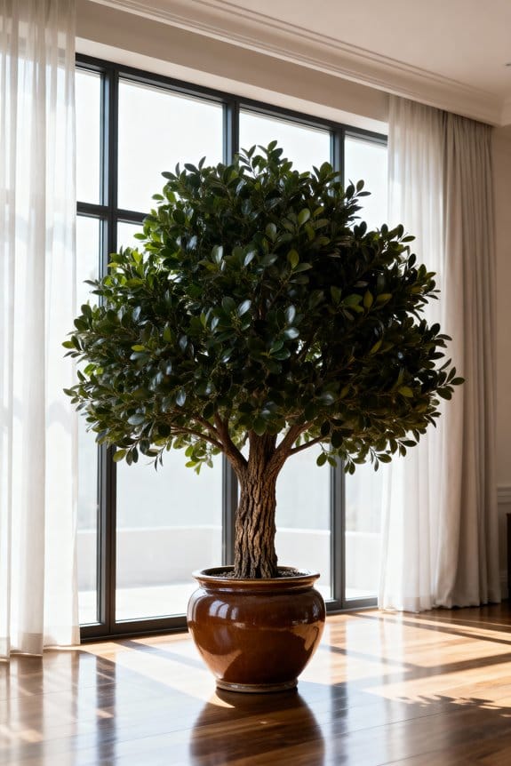 premium artificial indoor trees