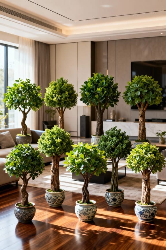 professional artificial tree selection