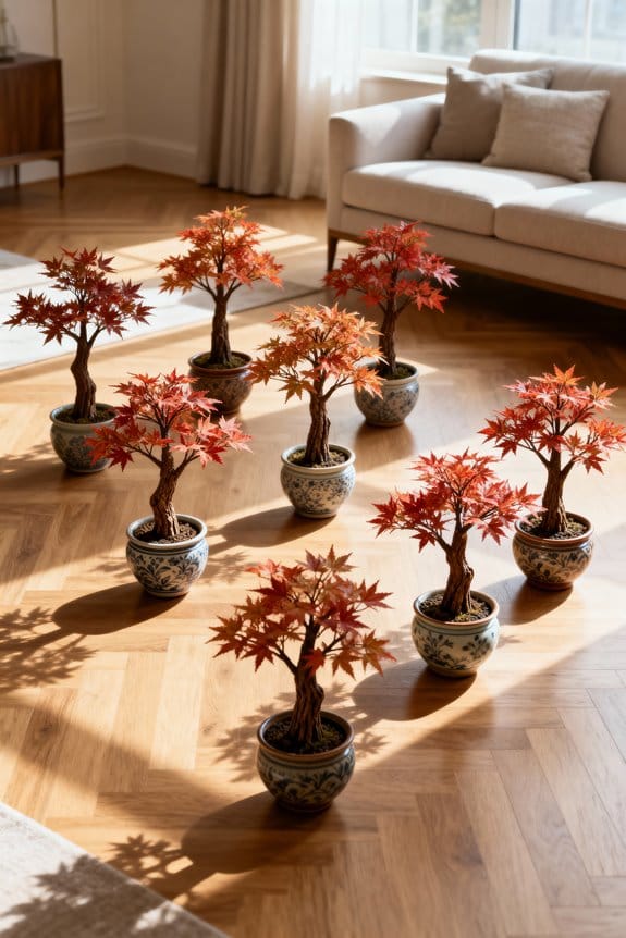 realistic artificial maple trees