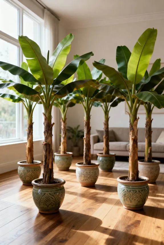 realistic indoor artificial banana