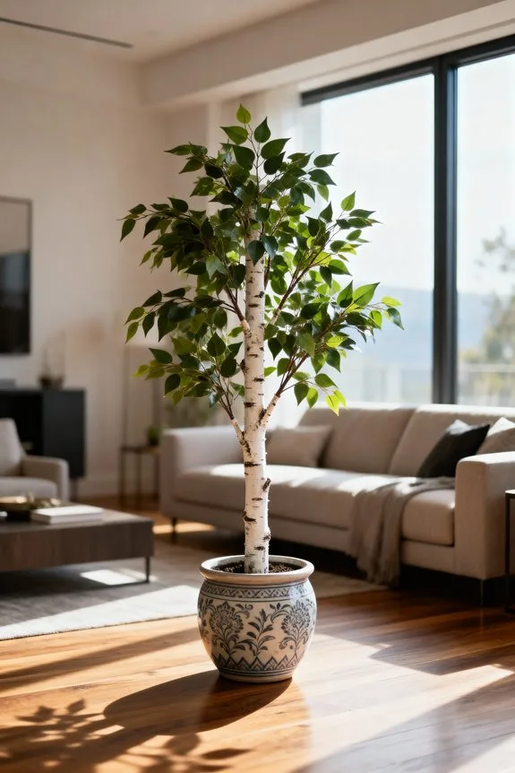 realistic indoor artificial trees