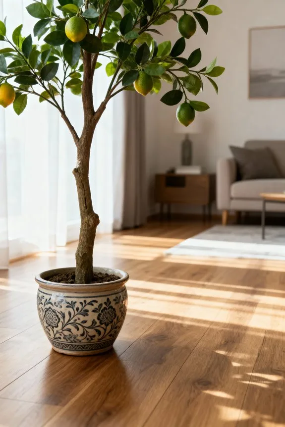 realistic indoor citrus trees