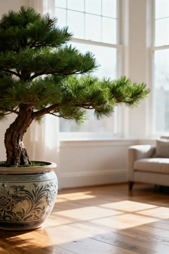 realistic indoor pine trees
