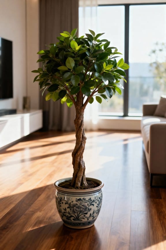 realistic indoor silk trees