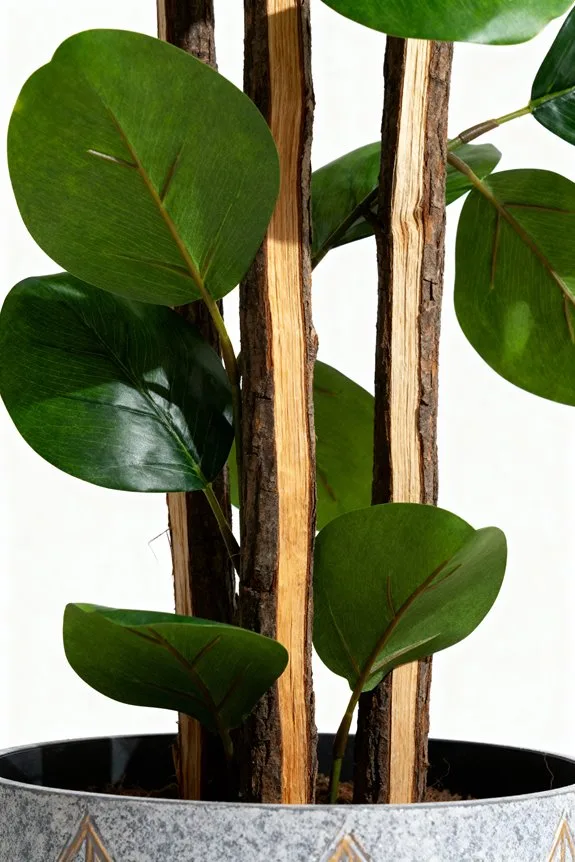 realistic low care faux tree