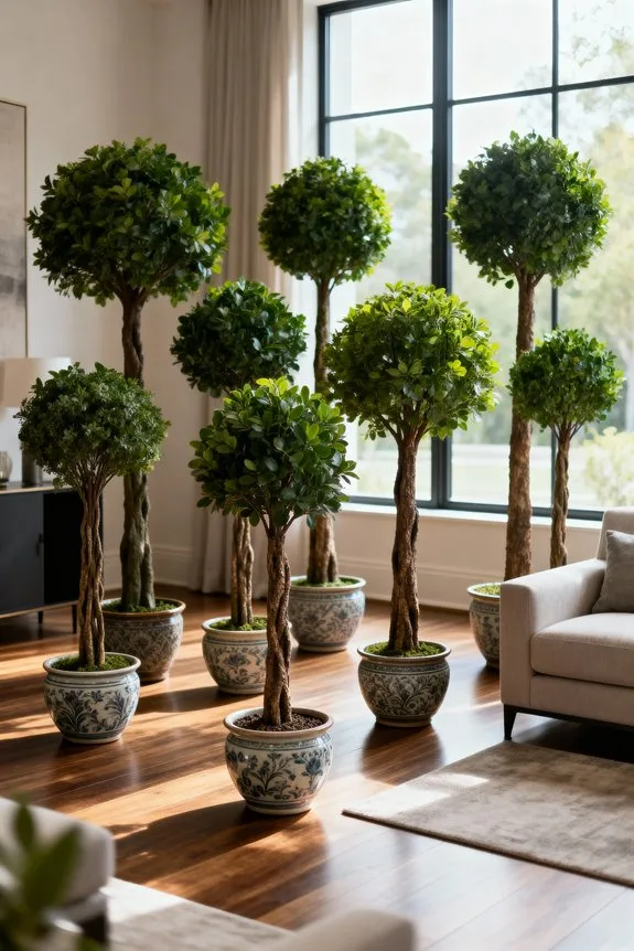 realistic low maintenance indoor trees