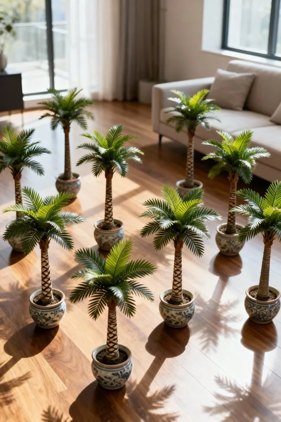 realistic low maintenance palm trees