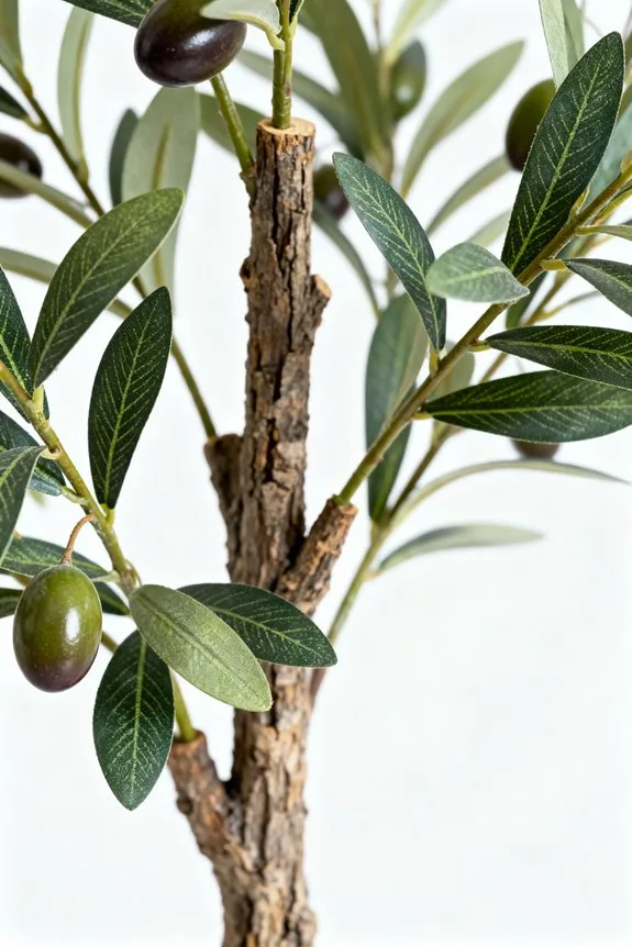 realistic olive tree selection
