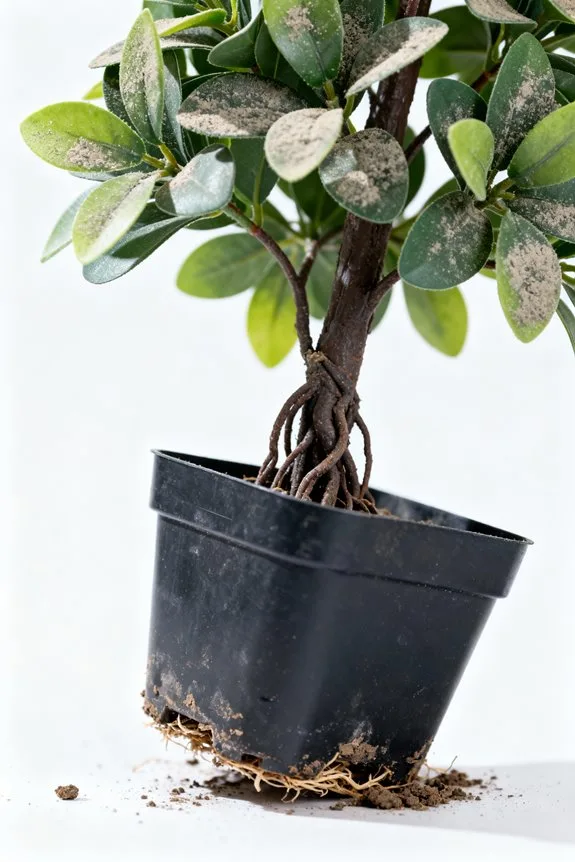 repotting enhances faux trees