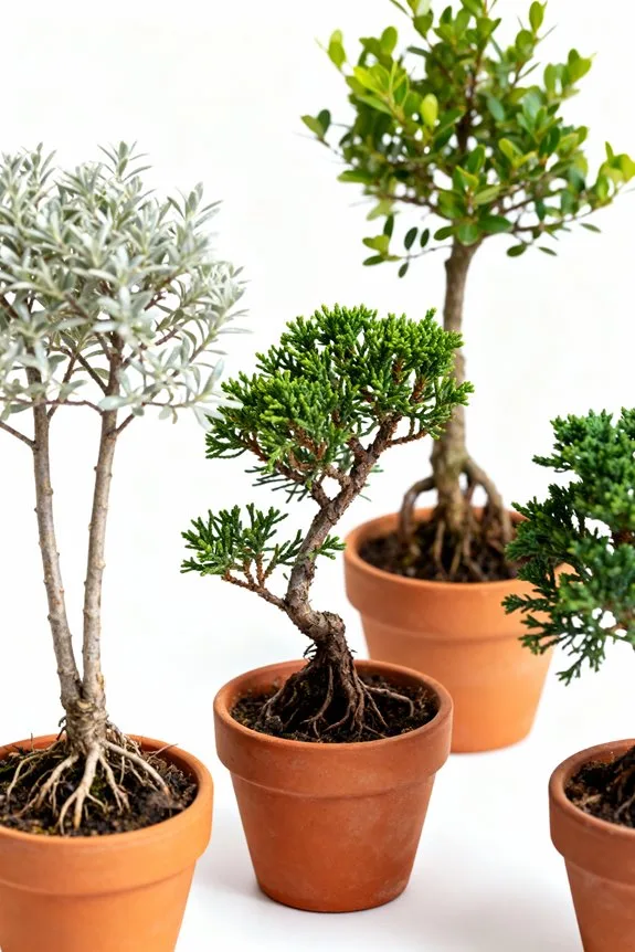 small trees enhance gardens