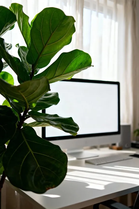 strategic indoor tree placement