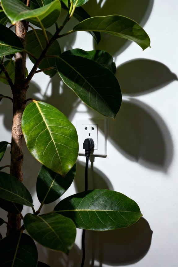 strategic indoor tree placement