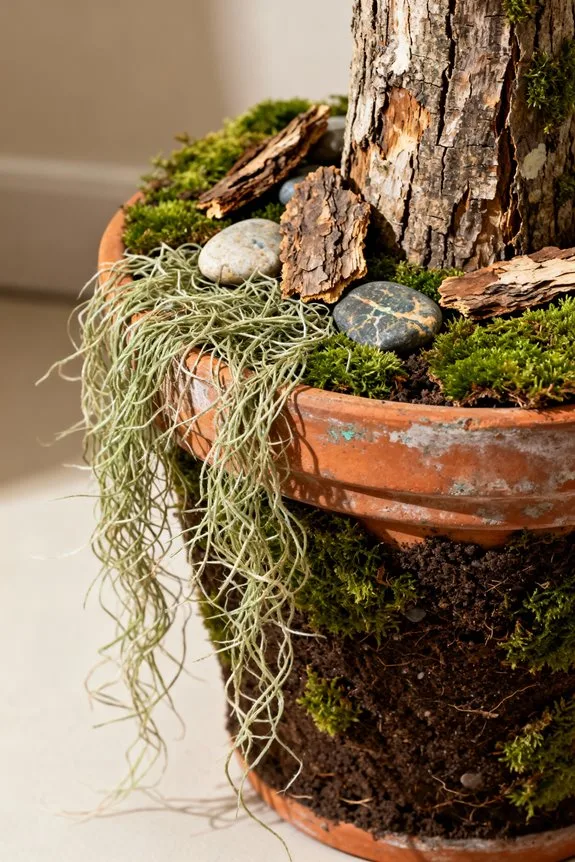 stuff planter for realism