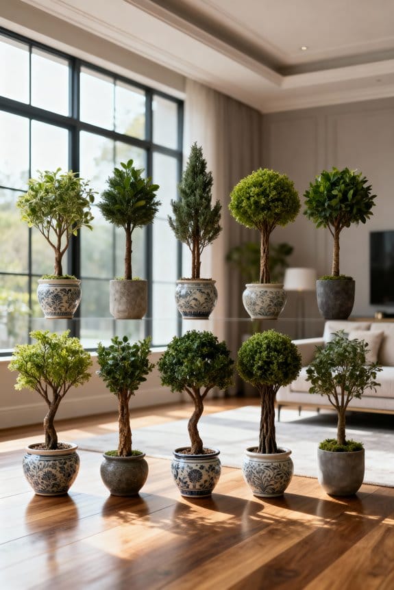 stylish artificial trees selection