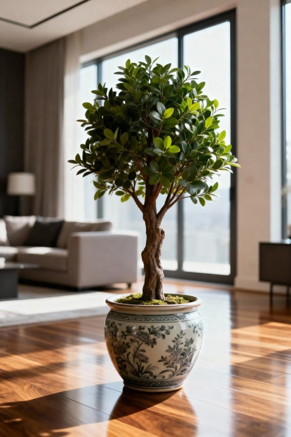 top kitchen artificial trees