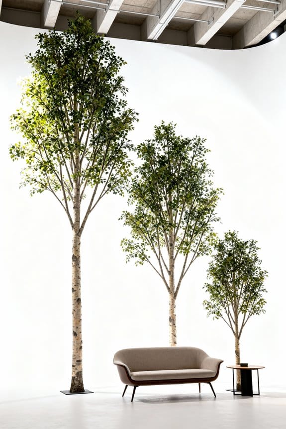 tree height affects perception