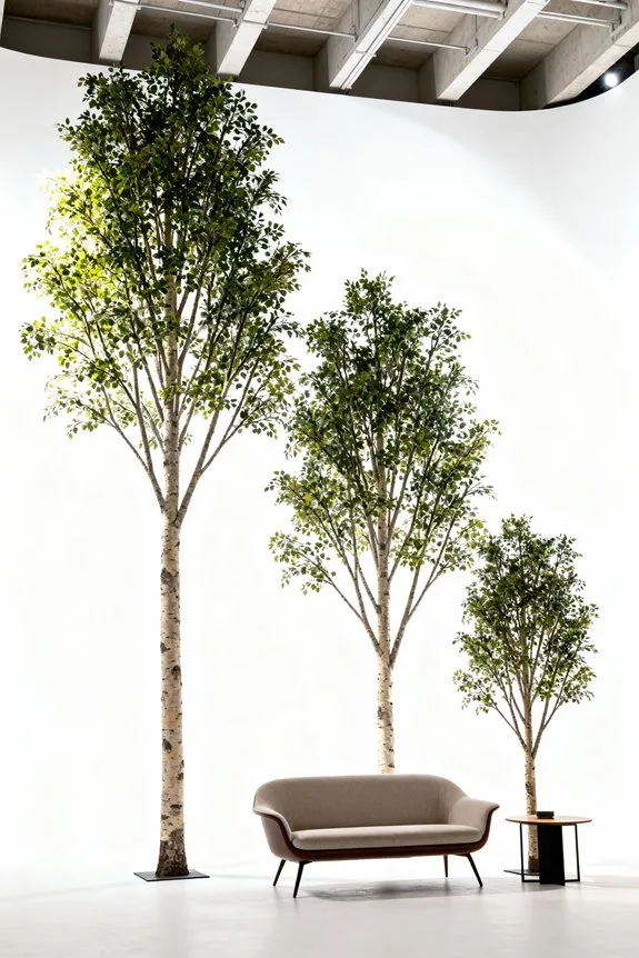 tree height affects perception