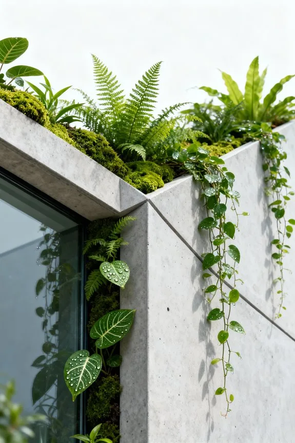 vertical gardens enhance urban aesthetics