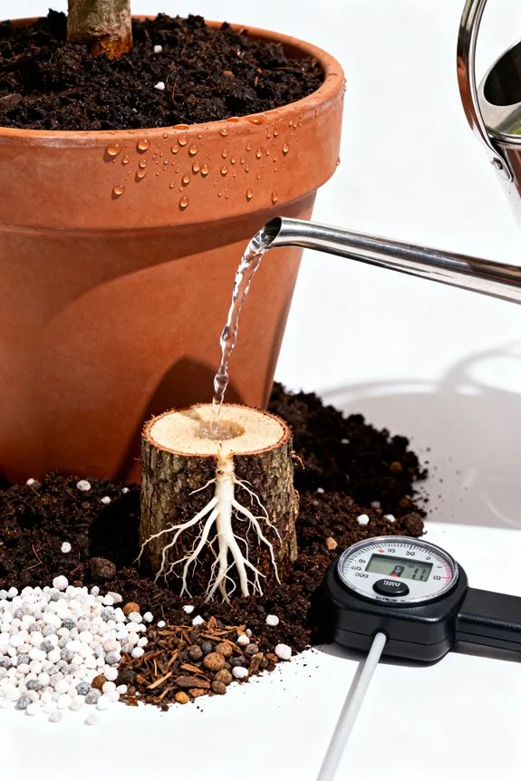 watering schedules for indoor trees