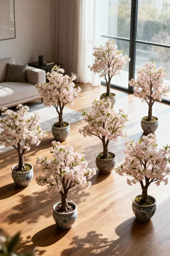 year round faux cherry blossoms